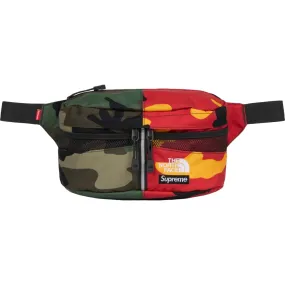 SUPREME TNF SPLIT WAIST BAG-CAMO