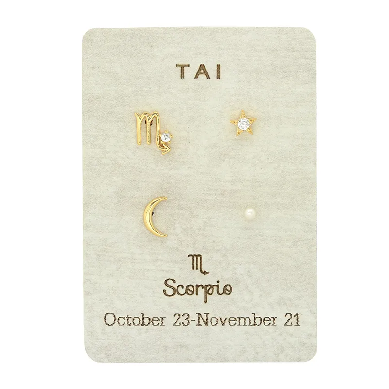 TAI RITTICHAI | Zodiac Celestial Stud Pack