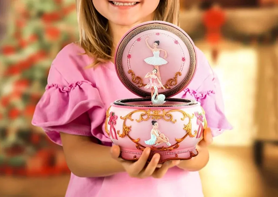 The Pink Ballerina Music Box