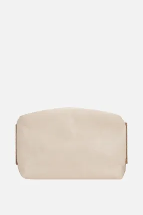 Tofu small craquelé leather crossbody bag