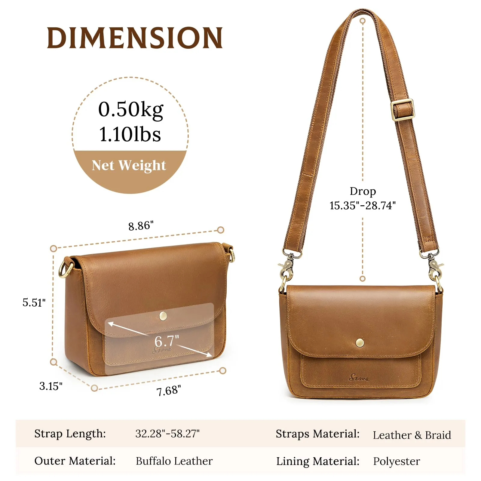 Trendy Small Crossbody Bag With Flap