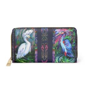 Zipper Wallet - Two Herons